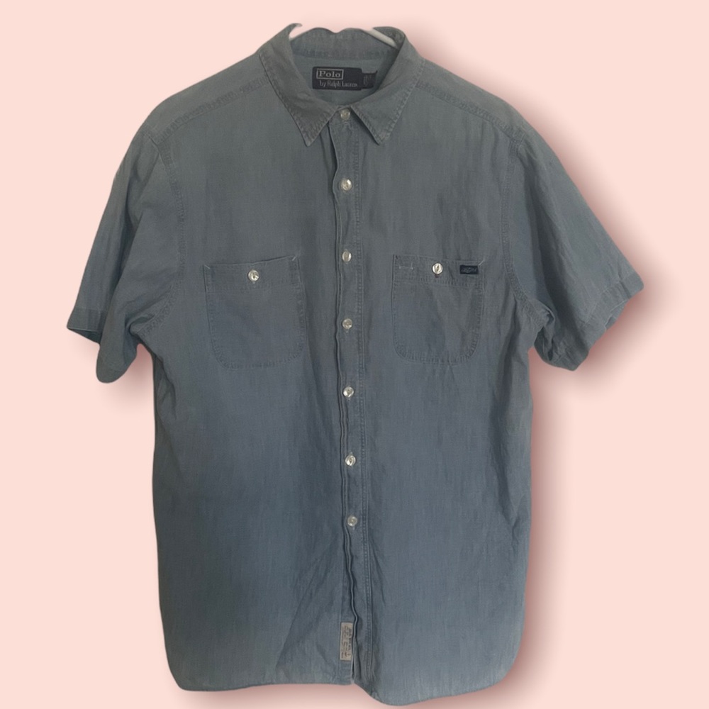 Polo chambray shirt perfect for summer